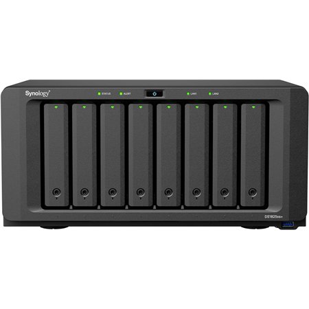 Servidor NAS Synology 8 Bahías 8Gb Negro (DS1825+)