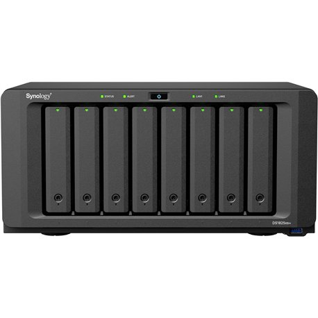 Servidor NAS Synology 8 Bahías 8Gb Negro (DS1825+)