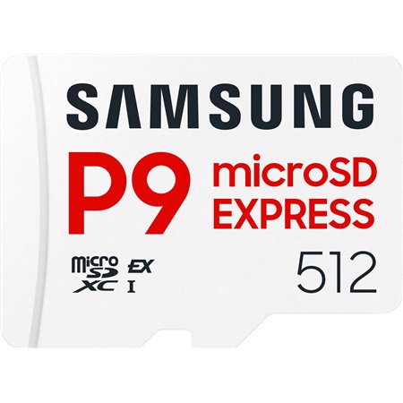 Samsung Micro SDXC P9 Express 512Gb (MB-MK512T/WW)
