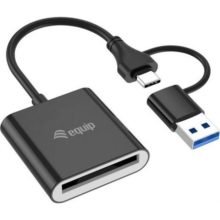 Lector de Tarjetas EQUIP USB-C + Adap USB-A (245461)