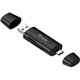 Lector de Tarjetas EQUIP USB-A/USB-C Negro (245462)