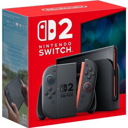 Consola Nintendo Switch 2 con Base/2 Mandos/2 Correas