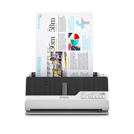 Escáner Epson DS-C490 ADF A4 Negro/Blanco (B11B271401)