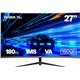 Monitor NILOX 27" VA 180Hz Curvo Negro (NXM27FHD18001)