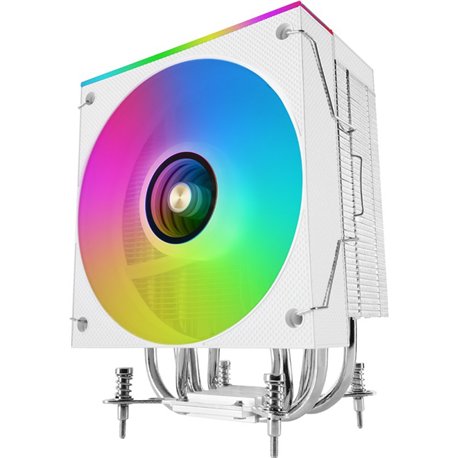 Ventilador CPU Mars Gaming ARGB 120mm Blanco (MCPULCDW)