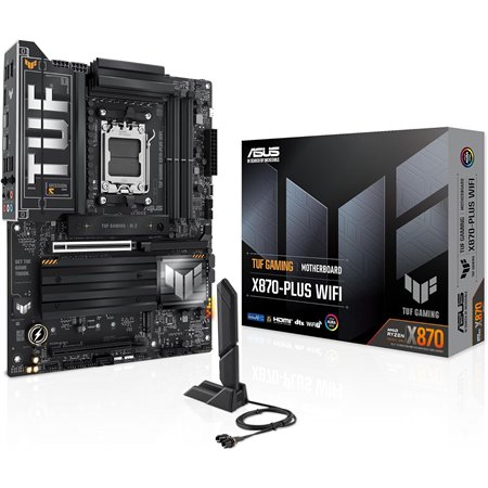 ASUS TUF GAMING X870-PLUS WIFI: (AM5) 4XDDR5 HDMI ATX