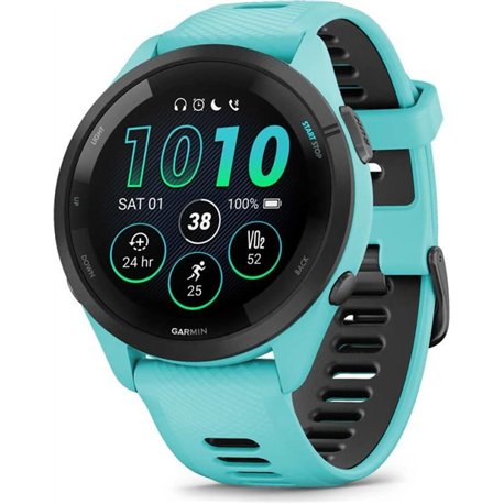 Smartwatch Garmin Forerunner 265 Turquesa(010-02810-12)