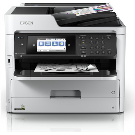 Multif Epson WF-M5799DWF A4 B/N Fax Blanca (C11CG04401)