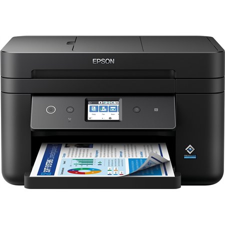 Multif Epson WF-2885DWF A4 Color Fax Negra (C11CG28408)
