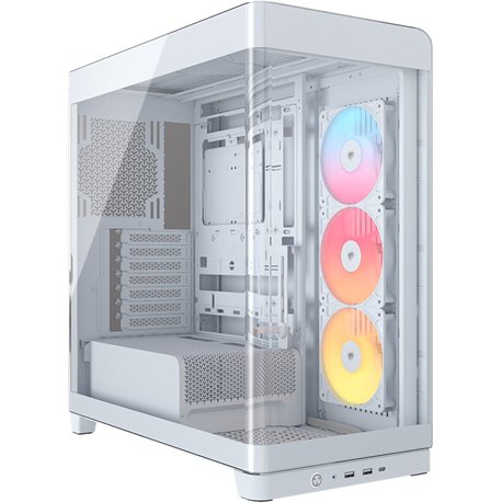Caja Corsair FRAME 4500X RS-R ARGB Blanca CC-9011315-WW