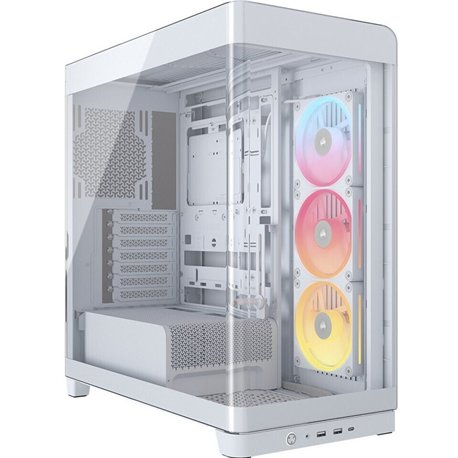 Caja Corsair FRAME 4500X LX-R RGB Blanca(CC-9011317-WW)