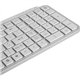 Teclado Mars Gaming RF BT Blanco (MKSILENKEYSWES)