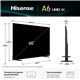 TELEVISOR HISENSE 65 UHD 4K USB SMART TV WIFI VIDAA DOLBY VISION