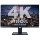 Monitor NILOX 27" IPS 4K UHD 60Hz Negro (NXM274KD11)