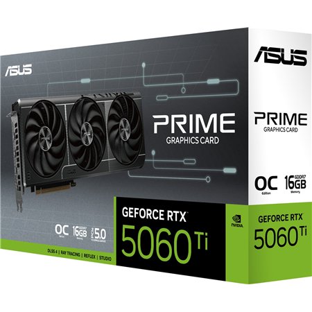 TARJETA DE VIDEO ASUS PRIME RTX 5060 TI 16GB GDDR7 PCIE 5.0
