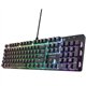 Teclado Gaming Trust GXT 871 Zora RGB USB Negro (25682)