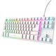 Teclado Trust GXT 833W Thado TKL USB-A Blanco (25896)