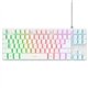 Teclado Trust GXT 833W Thado TKL USB-A Blanco (25896)