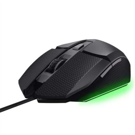 Ratón Gaming Trust GXT121 Felox+ USB-A Negro (25603)