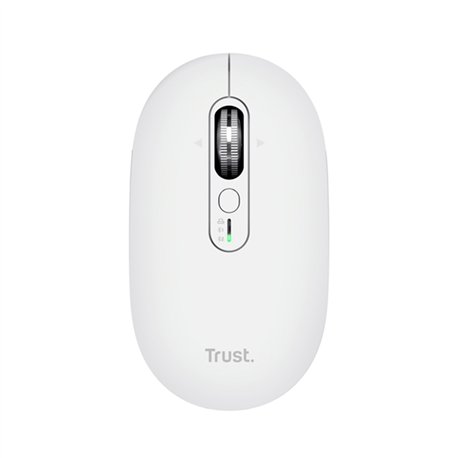 Ratón Trust Seron RF Wireless/Bluetooth Blanco (26019)