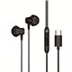Auriculares CONCEPTRONIC USB-C Negros (BRENDAN04B)
