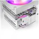 Ventilador CPU Mars Gaming ARGB 2x120m Blanco(MCPUX26W)