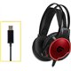 Auric+Micro CONCEPTRONIC 7.1 USB Negro/Rojo (ATHAN01B)