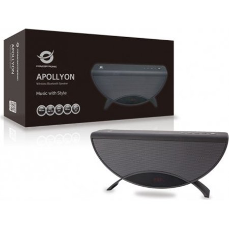 Altavoz CONCEPTRONIC BT mUSB mSD FM Negro (APOLLYON01G)