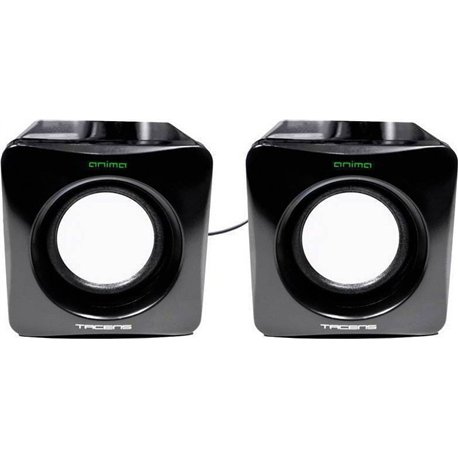 Altavoces TACENS Anima 2.0 8W 3.5mm Negros (AS1)