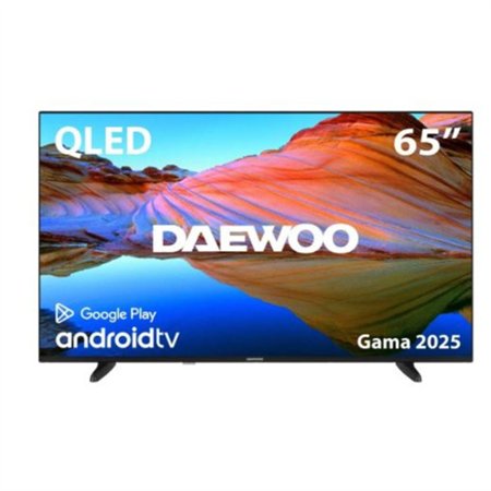 TELEVISOR DAEWOO 65 QLED 4K USB SMART TV ANDROID WIFI DOLBY BLUETOOTH