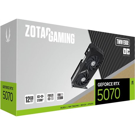 Zotac GAMING GeForce RTX 5070 Twin Edge OC NVIDIA 12 GB GDDR7