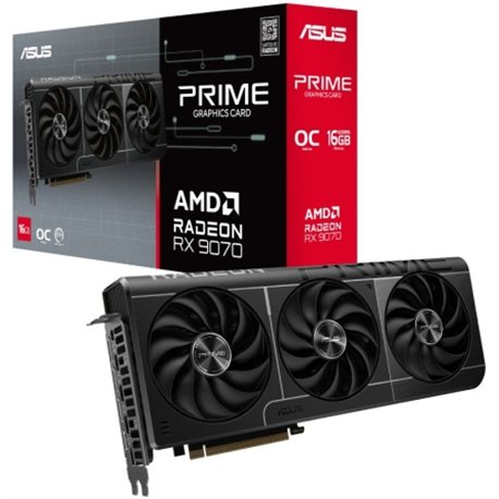 TARJETA DE VIDEO ASUS PRME RADEON RX 9070 16GB OC EDITION GDRR6 PCIE
