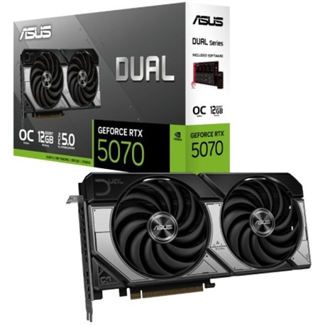 ASUS Dual -RTX5070-O12G NVIDIA GeForce RTX 5070 12 GB GDDR7