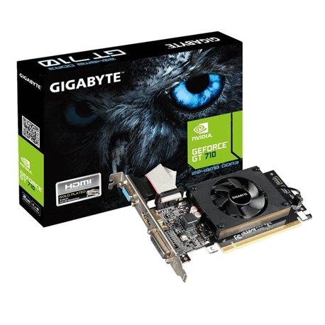 TARJETA DE VIDEO GIGABYTE GT710 2GB VGA HDMI DVI