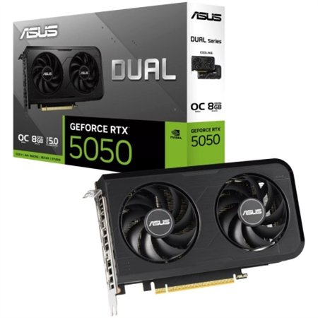 ASUS Dual -RTX5050-O8G NVIDIA GeForce RTX 5050 8 GB GDDR6