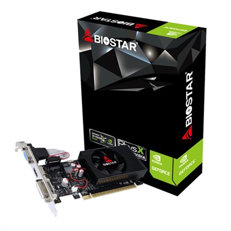 TARJETA DE VIDEO BIOSTAR GT 730 4GB VGA HDMI DVI GDDR3 PCIE 2.0