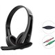 Auric+Micro CONCEPTRONIC 3.5mm 1.8m Negro (POLONA06B3T)