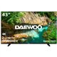 TELEVISOR LED DAEWOO 43 4K UHD USB SMART TV ANDROID WIFI BLUETOOTH CHROMEC