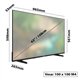 TELEVISOR LED DAEWOO 43 4K UHD USB SMART TV ANDROID WIFI BLUETOOTH CHROMEC