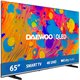 TELEVISOR DAEWOO 65 QLED 4K USB SMART TV ANDROID WIFI BLUETOOTH DOLBY VISION HDR10