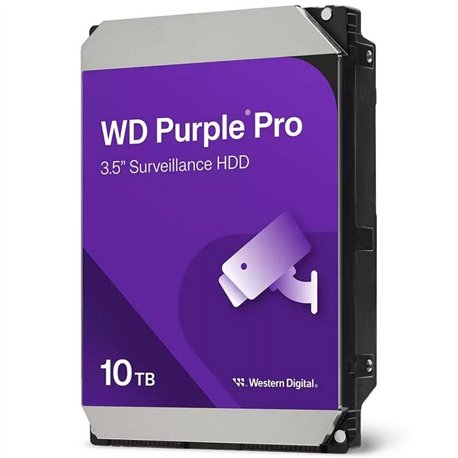 Disco WD Purple Pro 3.5" 10Tb SATA3 256Mb (WD101PURP)
