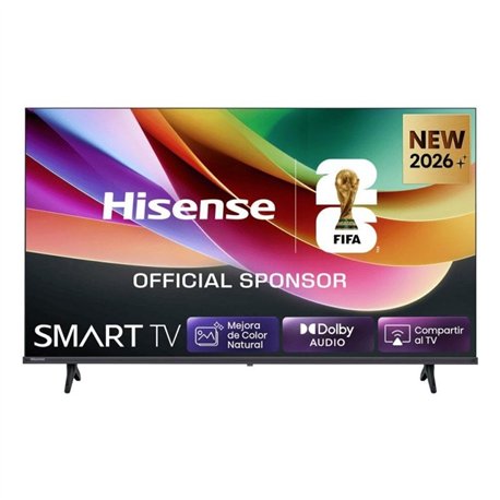 TV Hisense 40" QLED FHD WiFi BT Smart TV Negro (40A4S)
