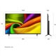 TV LG 55" Nano 4K AI Smart TV WiFi WebOS (55NU850B6LA)