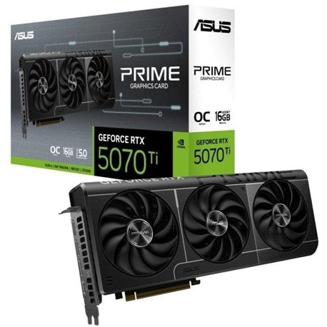 TARJETA DE VIDEO NVIDIA ASUS PRIME RTX 5070 TI OC EDITION 16GB GDDR7