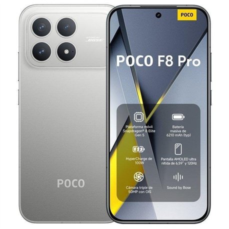 Smartp XIAOMI POCO F8 Pro 6.59" 12Gb 256Gb 5G Titanio