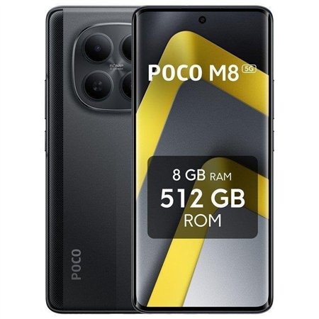 Smartphone XIAOMI Poco M8 6.77" 8Gb 512Gb 5G Negro