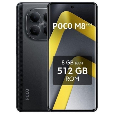 Smartphone XIAOMI Poco M8 6.77" 8Gb 512Gb 5G Negro