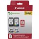Tinta Canon PG-575/CL-576 Negro/Color +Papel (5438C004)