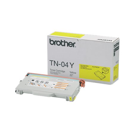 Toner BROTHER Laser Amarillo 6600 páginas (TN-04Y)