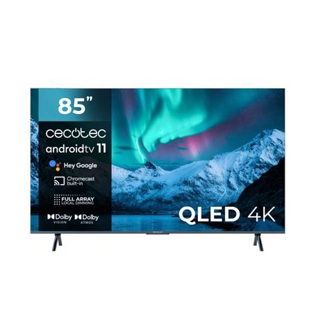 TV CECOTEC V3+ 85" (03621) +REGALO Sync Box WiZ (9639)B
